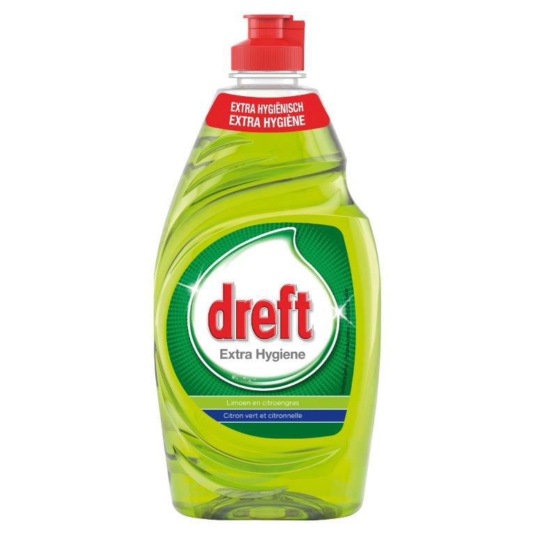 DREFT * Liquide vaisselle * Extra Hygiène * Citron vert & Citronnelle *  Neuf