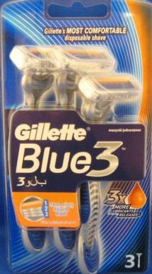 Gillette Blue III 3 pack