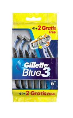 Gillette Blue III 4+2 pack