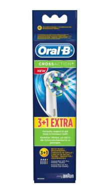 Oral B Cross Action 3+1 pak