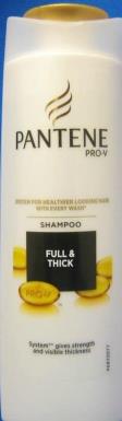 Pantene shampoo Full & Thick 400ml